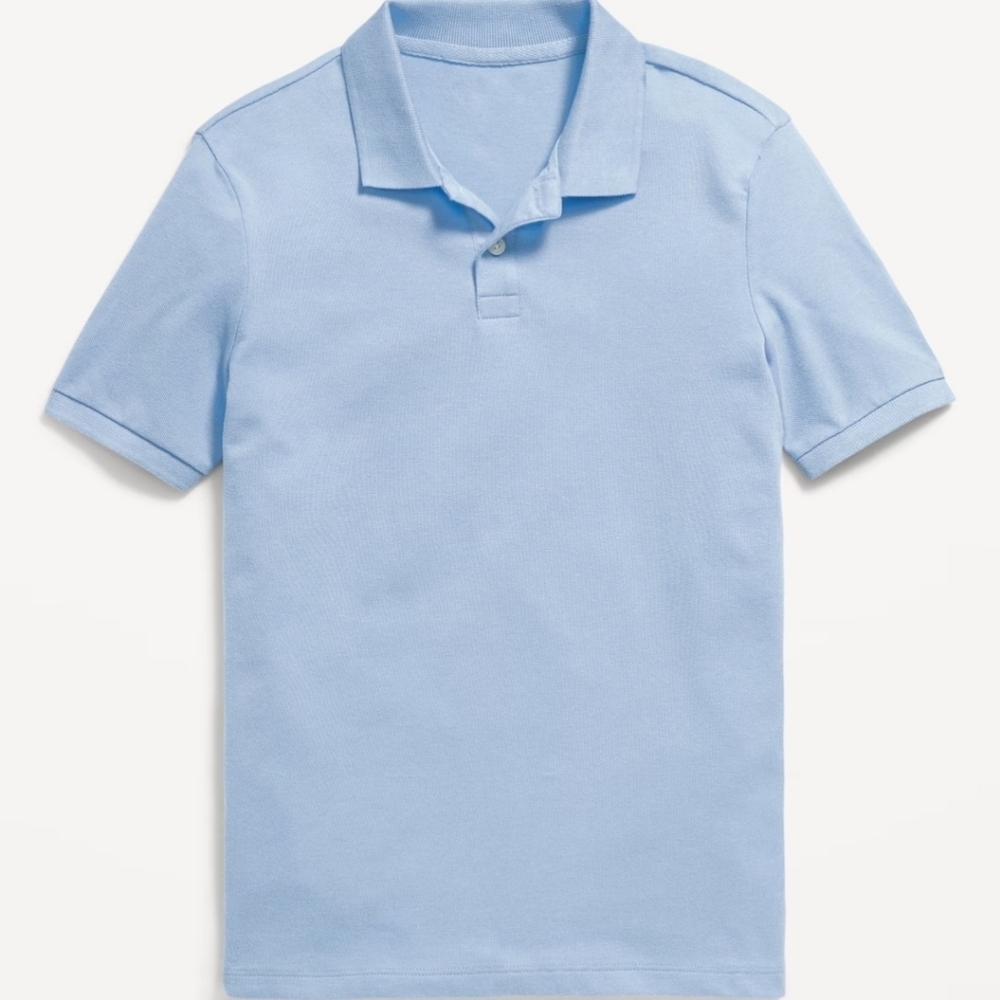 NWT Old Navy School Uniform Classic Pique Polo Shirt XL(14-16) - Picture 2 of 3